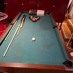 Biljarttafel te koop(op verhoging te plaatsen), Sport en Fitness, Biljarten en Poolen, Ophalen, Gebruikt, Biljarttafel