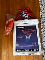 Ongebruikte basketbalset met basketbal, Sport en Fitness, Basketbal, Ophalen of Verzenden, Nieuw, Bal