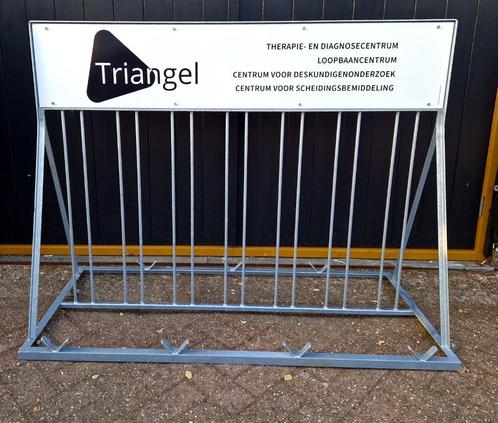 fietsenrek met reclame ------> België, Fietsen en Brommers, Fietsaccessoires | Fietsenrekken, Nieuw, Ophalen of Verzenden