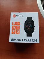 DUTCH ORIGINAL SMARTWATCH, Hartslag, Zwart, Nieuw, Ophalen of Verzenden