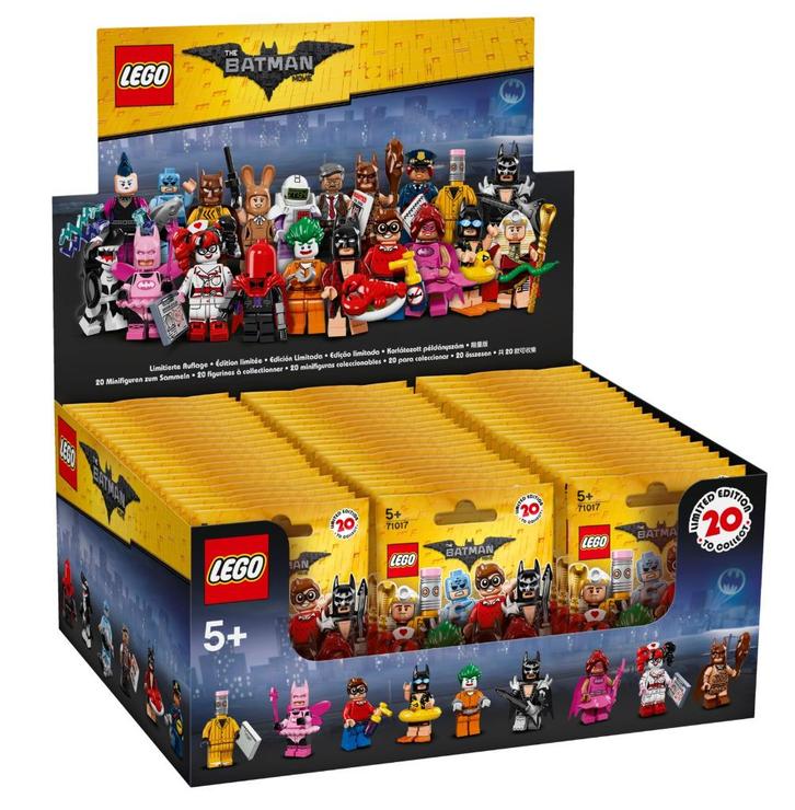 71017 Doos LEGO Minifigures Batman Movie - Limited, Kinderen en Baby's, Speelgoed | Duplo en Lego, Nieuw, Lego, Complete set, Ophalen of Verzenden