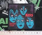 Kiss vintage 1983 British Tour Creatures of the night patch, Verzenden, Nieuw, Kleding