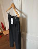 Zara zwarte barrel pantalon, chino balloon fit, maat S /M, Maat 38/40 (M), Nieuw, Ophalen of Verzenden, Lang