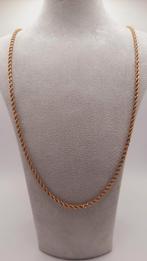 gouden rope ketting 14kt 75cm, Sieraden, Tassen en Uiterlijk, Kettingen, Ophalen of Verzenden, Nieuw, Goud, Goud