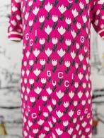 Gucci roze logo jacquard jurk maat 8 (630 euro), Meisje, Jurk of Rok, Gucci, Nieuw