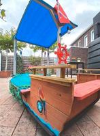 ️ Piratenboot/zandbak/verrijdbaar!, Ophalen, Zo goed als nieuw