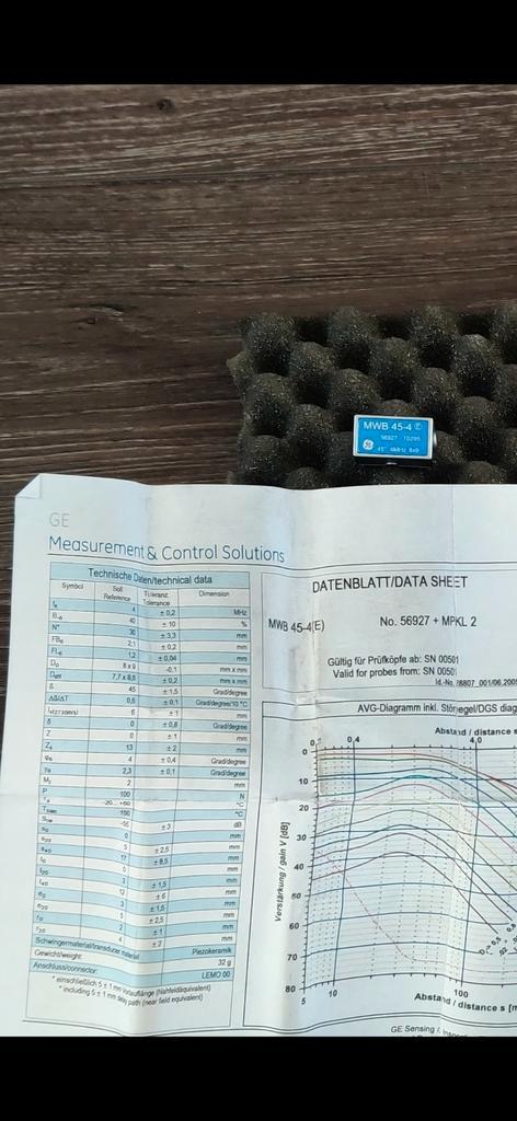 MWB 45-4E ultrasoon, Diversen, Agenda's, Gebruikt, Ophalen of Verzenden