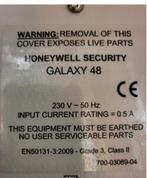 Honeywell security galaxy GD 48 centrale, Doe-het-zelf en Verbouw, Alarmsystemen, Ophalen of Verzenden, Gebruikt, Overige soorten