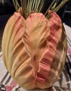 Vaas tulp groot en klein, Huis en Inrichting, Woonaccessoires | Vazen, Overige kleuren, Ophalen of Verzenden, Minder dan 50 cm