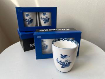 RIJKS MUSEUM Delfts blauwe mokken - Set van 2 beschikbaar voor biedingen
