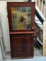 Merbau voordeur 210,8 x 92,6, Ophalen, Gebruikt, 80 tot 100 cm, Buitendeur