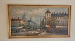 Schilderij van Parijs, Antiek en Kunst, Kunst | Schilderijen | Klassiek, Ophalen of Verzenden