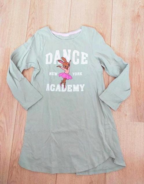 Zgan! Schattig groen konijntjes nachthemd van H&M. Mt 116, Kinderen en Baby's, Kinderkleding | Maat 116, Zo goed als nieuw, Meisje