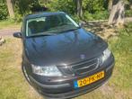 Saab 9-3 1.8 T Sport Sedan 2004 Zwart, Auto's, Voorwielaandrijving, 74 €/maand, 4 cilinders, Zwart