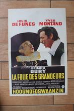 filmaffiche Louis De Funes Folie des grandeurs filmposter, Rechthoekig Staand, Ophalen of Verzenden, Zo goed als nieuw, A1 t/m A3