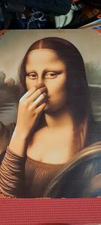 Mona Lisa Neuspeuteren - Grappig Kunstwerk, Antiek en Kunst, Kunst | Schilderijen | Klassiek, Ophalen of Verzenden