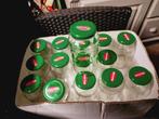 15 Glazen Potten - Ideaal voor Inmaken!, Ophalen of Verzenden, Gebruikt