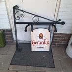 Gerardus bier reclamebord groot uithangbord aan zware beugel, Ophalen, Gebruikt, Reclamebord