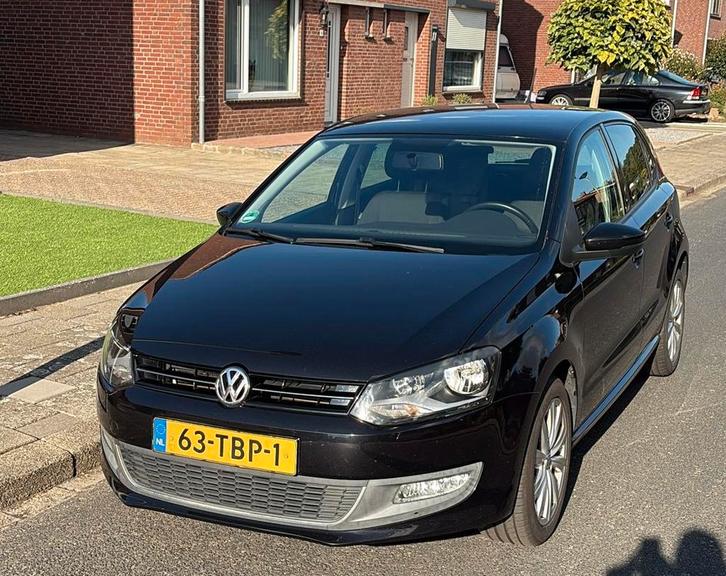 Volkswagen Polo 1.2 TSI 77KW / 104 PK 2012 Zwart, Auto's, Volkswagen, Particulier, Polo, Centrale vergrendeling, Climate control