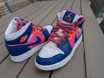 Nike Air Jordan 1 mid Fire Pink barely grape maat 38, Nike Air Jordan, Ophalen of Verzenden, Roze, Sneakers of Gympen