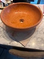Exclusieve Marmer Waskom nog slechts 2 beschikbaar, 25 tot 40 cm, Steen, Rond, Ophalen of Verzenden