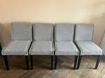 Woood eettafel stoelen, Ophalen, Gebruikt, Vier, Stof