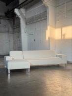 Gelderlands 6511 Design Bank | Ecru (NIEUWSTAAT), Metaal, 250 tot 300 cm, Bank Bankstel Sofa Zithoek Chaise Lounge Ottomane Zit Zetel