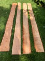 4 douglas schaaldelen lengte 4 meter plus breedte van 21-34, Ophalen, Zo goed als nieuw, 250 cm of meer, Planken
