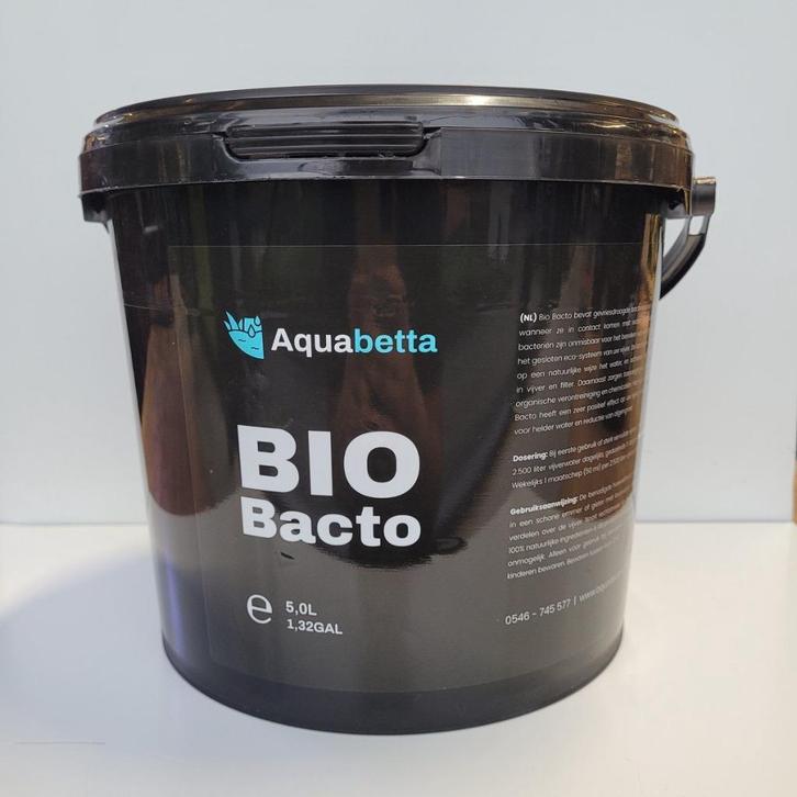 Aquabetta Bio Bacto 5L - Gevriesdroogde bacteriën, Tuin en Terras, Vijver-toebehoren, Nieuw, Overige typen, Ophalen of Verzenden