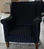2 Fauteuils Krijtstreep - Weg wegens verhuizing!, Ophalen, Gebruikt, Stof, 75 tot 100 cm