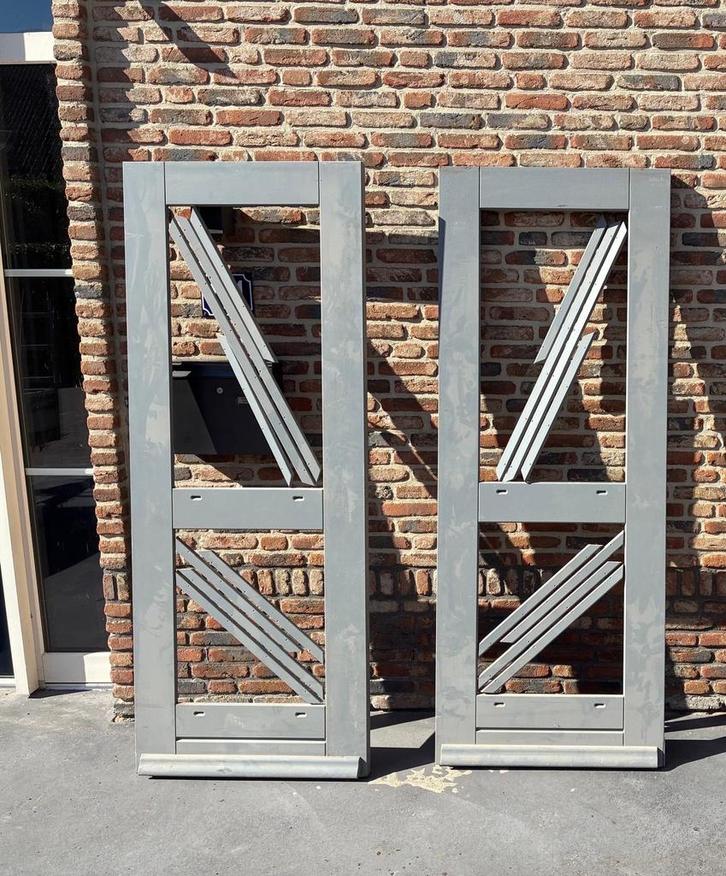 Hardhouten Buitendeuren - nieuw, Doe-het-zelf en Verbouw, Deuren en Horren, Nieuw, Buitendeur, 200 tot 215 cm, Minder dan 80 cm