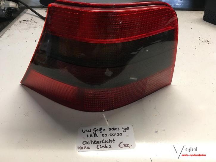 Vw Golf 4 3 drs 1.6 Benzine 1998  2500130  Achterlicht Links, Auto-onderdelen, Verlichting, Gebruikt, Ophalen of Verzenden