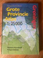 Grote Provincie Atlas Groningen 1:25000, Bosatlas, Ophalen of Verzenden, Zo goed als nieuw, 1800 tot 2000