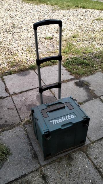 Makita opbergbox inclusief steekwagen beschikbaar voor biedingen