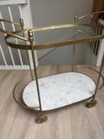 Luxe messing marmeren bartafel, Huis en Inrichting, Ophalen, Zo goed als nieuw