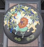 Zeldzaam mooi Gouda plateel Regina wandbord, Antiek en Kunst, Antiek | Keramiek en Aardewerk, Verzenden