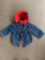 Spijkerjasje met rode voering (winter) meisje. Maat 92, Ophalen of Verzenden, Zo goed als nieuw, Meisje, Jas