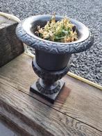 gietijzeren vaas, Tuin en Terras, Tuinvazen, Ophalen, Gebruikt