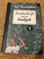 Kookschrift van een kookgek - Joop Braakhekke, Voorgerechten en Soepen, Ophalen of Verzenden, Zo goed als nieuw, Europa