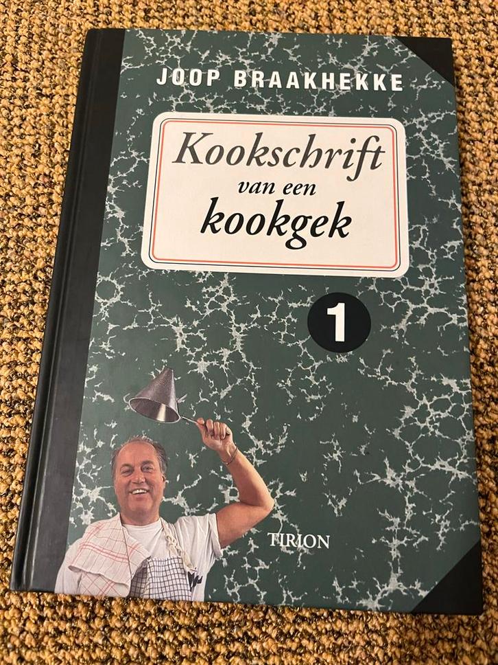 Kookschrift van een kookgek - Joop Braakhekke, Boeken, Kookboeken, Zo goed als nieuw, Voorgerechten en Soepen, Europa, Gezond koken