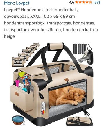 Hondenbox (Lovpet) beschikbaar voor biedingen