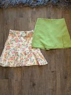 Rokken Set - Bloemen & Groen - Maat XS en S, Overige kleuren, Zara, Nieuw, Ophalen of Verzenden