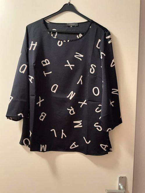 Merk:ELENA MIRO Blouse kleur blauw maat 44, Kleding | Dames, Blouses en Tunieken, Zo goed als nieuw, Blauw, Ophalen of Verzenden
