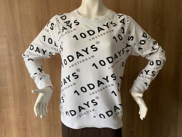 10 Days sweater met opdruk 10 Days Amsterdam beschikbaar voor biedingen