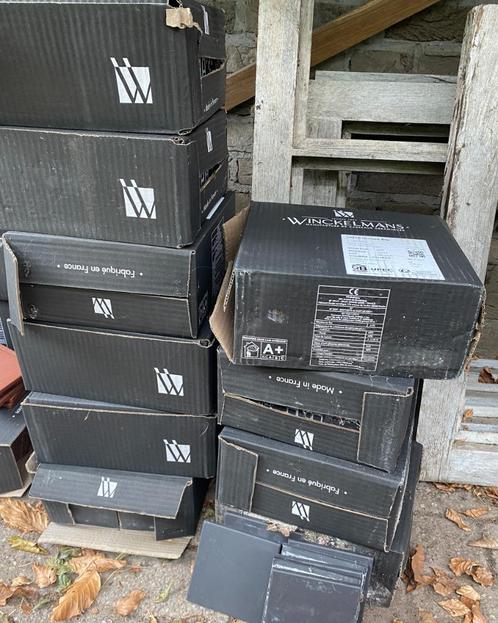 Winckelmans tegels 10x10 cm - 6 Dozen ROOD, Doe-het-zelf en Verbouw, Tegels, Nieuw, Vloertegels, Keramiek, Minder dan 20 cm, Minder dan 20 cm