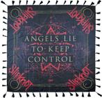 Slipknot doek - Franjes - Met Large motief -Ca 140 x 140 cm, Slipknot doek - Franjes - Met Large motief -Ca 140 x 140 cm, Nieuw