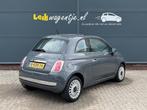 Fiat 500 0.9 TwinAir Lounge *airco *panoramadak *bluetooth, Voorwielaandrijving, Euro 5, Gebruikt, Zwart