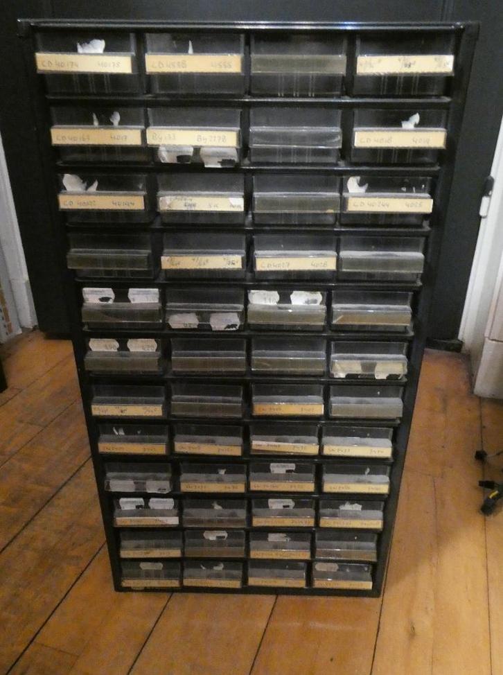 Raaco Ladenkast Lade Systeem Assortiment kast 48 Lades Nr.2, Doe-het-zelf en Verbouw, Gereedschapskisten, Gebruikt, Ophalen of Verzenden