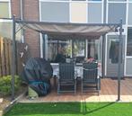 Stevige Pergola - Tuinpaviljoen 3x3M taupe, Tuin en Terras, Overkappingen, Ophalen, Zo goed als nieuw, Tuinpaviljoen