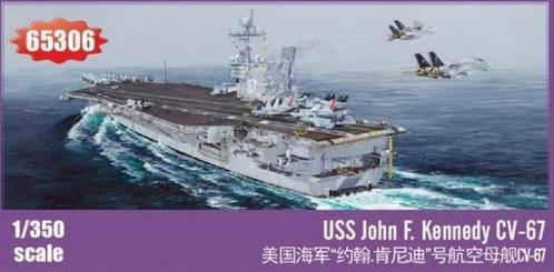 I LOVE KIT: USS John F. Kennedy CV-67 in 1:350 [9335306], Hobby en Vrije tijd, Modelbouw | Boten en Schepen, Nieuw, 1:200 of kleiner